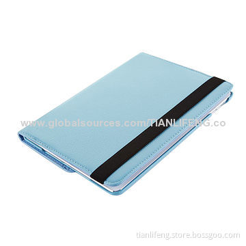 Fashionable Leather Case for iPad Air, for 360° Rotation